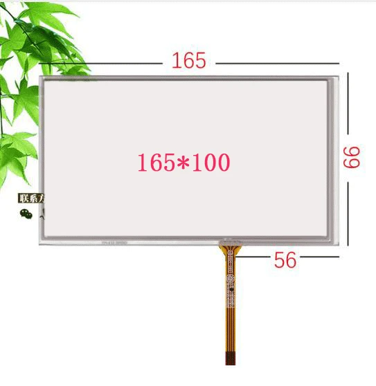 

10pcs/lot 7.0" Inch 165*99 mm AT070TN90 AT070TN92 94 HD Capacitive Touch Screen for Tablet PC GPS