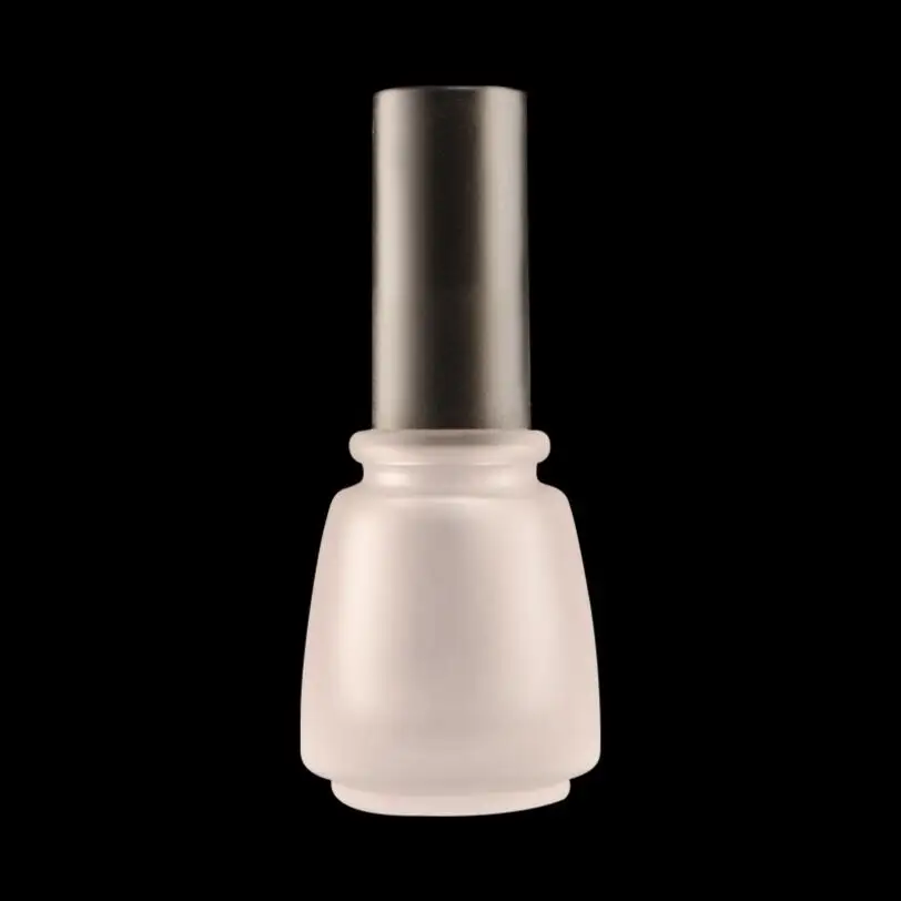 300pcs 15ml Empty Frost Glass Nail polish Bottle nail enamel bottle,1/2 glass nail polish Bottle With Brush