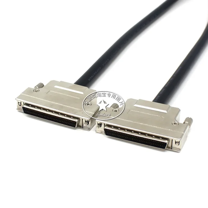 Scsi Cabo Macho para Macho m m Db68 Pino Cabo Personalização Profissional 100 de Alta Qualidade Hpdb68