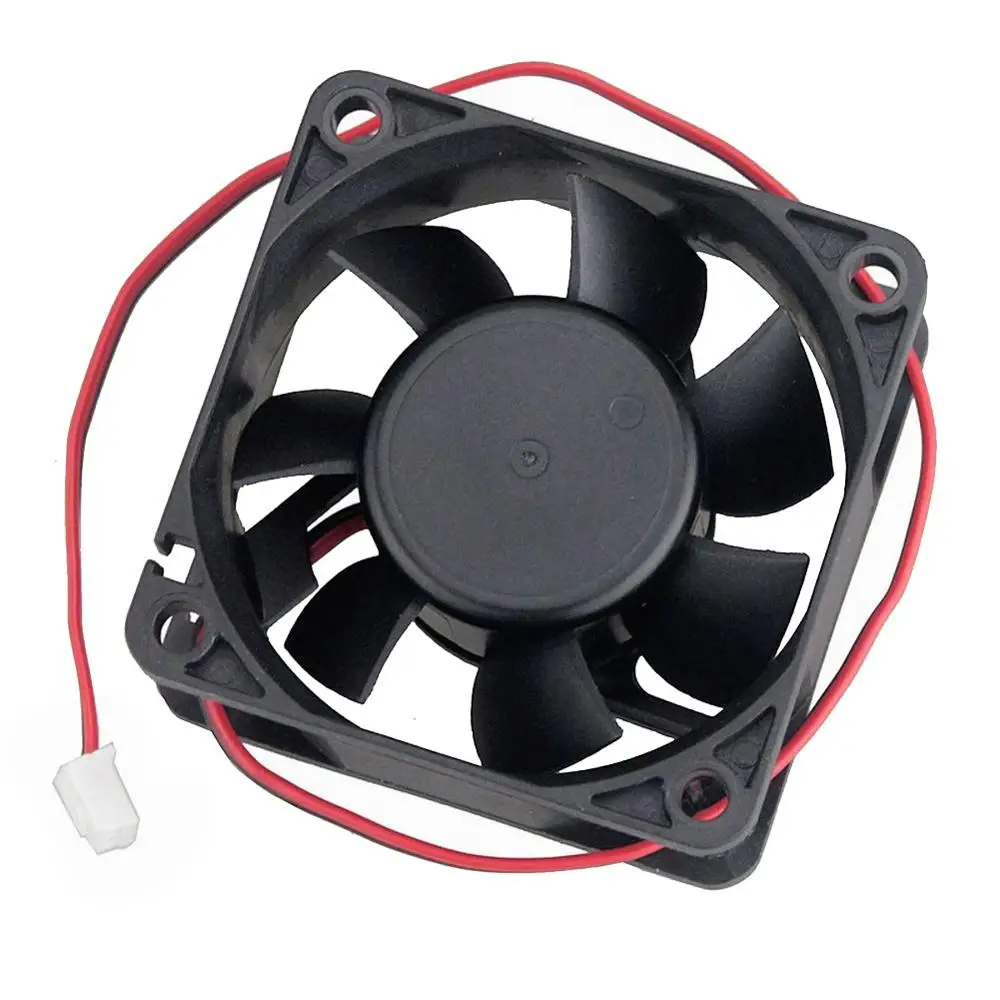 1PCS Gdstime DC 12V 6025s 6cm 60mm x60x25mm 2Pin Brushless PC CPU Computer Case Cooling Fan