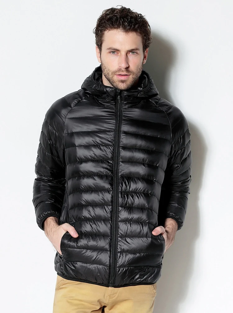 2022 Winter Ultralight Mannen 90% Witte Eend Donsjack Winter Duck Down Jas Waterdicht Down Parka Bovenkleding MA175