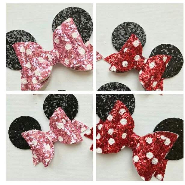 Cat Ears Princess Hairgrips Glitter Hair Bows with Clip Dance Party Bow Hair Clip Girls Hairpin Hair Accessories