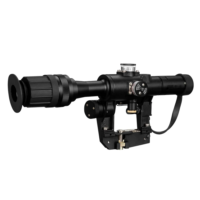 FIRE WOLF PSO-1 4x24 SVD Scope Sniper Rifle Series AK Rifle Scope for  Hunting Sight Riflescope