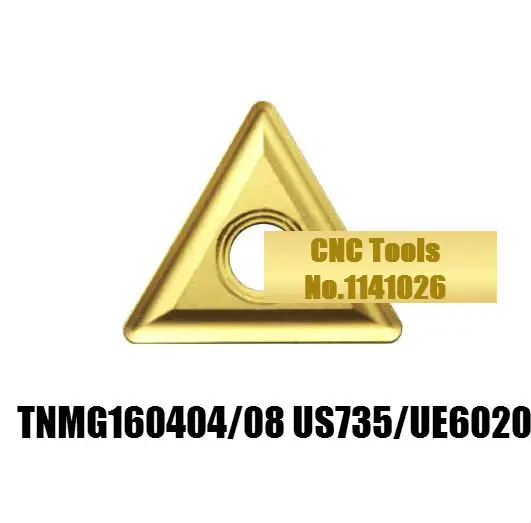 

10PCS TNMG160404 MS US735 UE6020 /TNMG160408-MS US735 UE6020,original carbide insert for turning tool holder