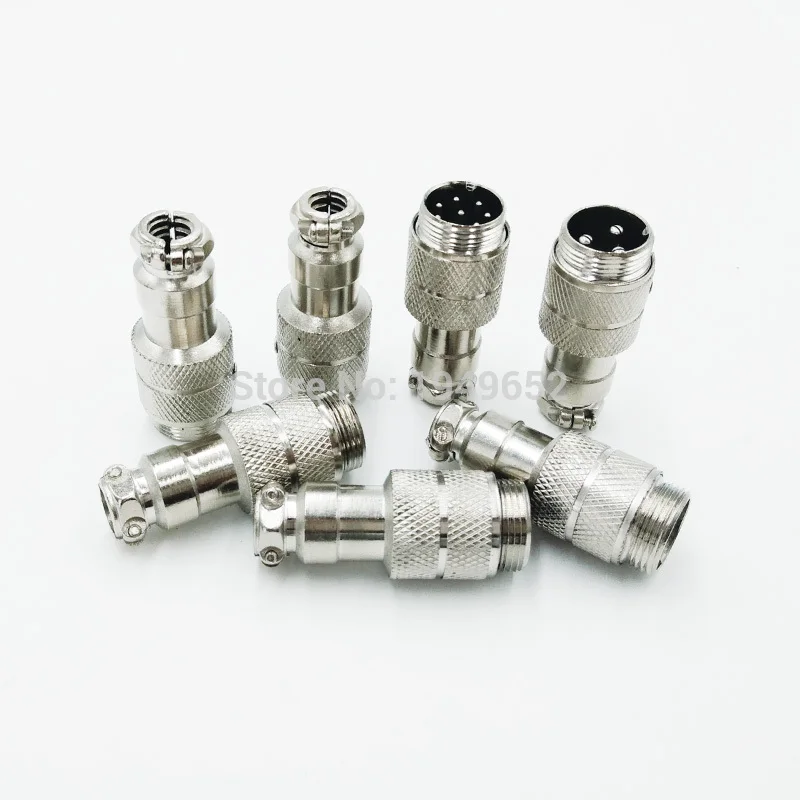 Conector GX16D, enchufe macho, conector circular push-pull, Diam16mm