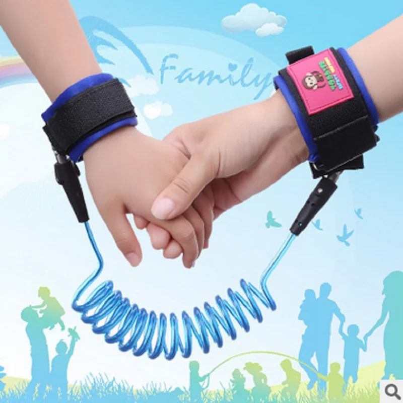 

New Kids Keeper Baby Walkers Wrestling Belt Infant Wrist Safety Harnesses for Children Elastic Handle Anti-lost Belt 1PCS