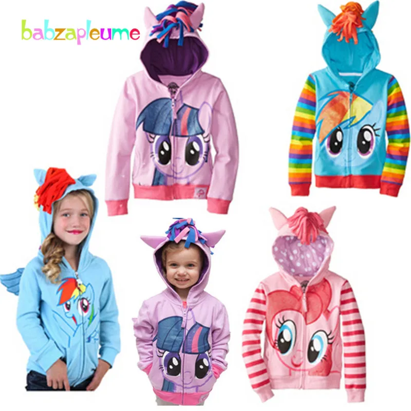 

1-10Years/Spring Autumn Kids Clothes Baby Girls Coats And Jackets Cartoon Long Sleeves Child Outerwear Children Clothing BC1393