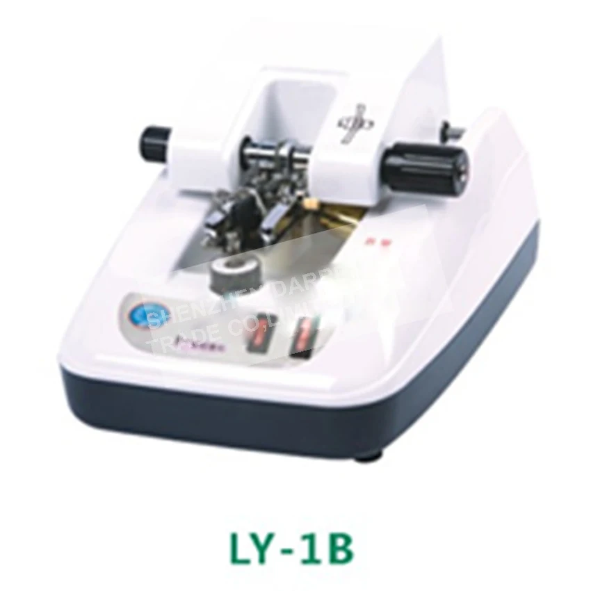 

1PC LY-1B lens glasses processing equipment automatic clip slot wire drawing machine stainless panel