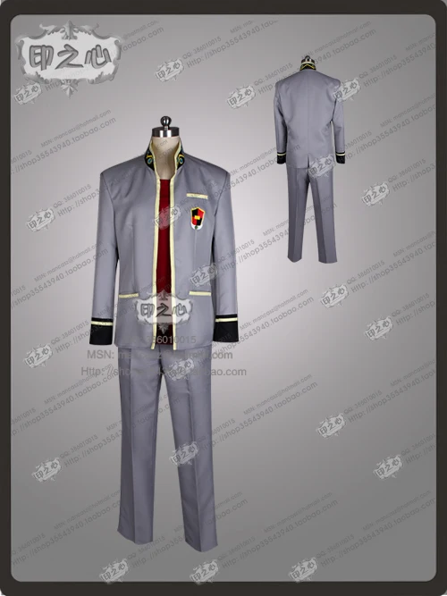 Twin Star Exorcists Rokuro Enmado Uniform Cosplay costume 11