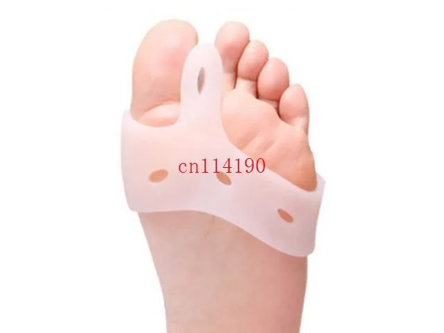 

1000pcs=500Pairs Hallux valgus Orthotics,Silicone Toes Separator big Toe Daily Use Foot Care Tool Orthopedic pad