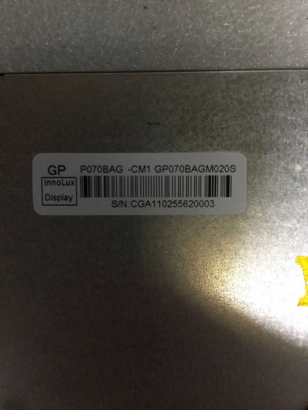 Pantalla LCD 6A01B000RN000 P070BAG