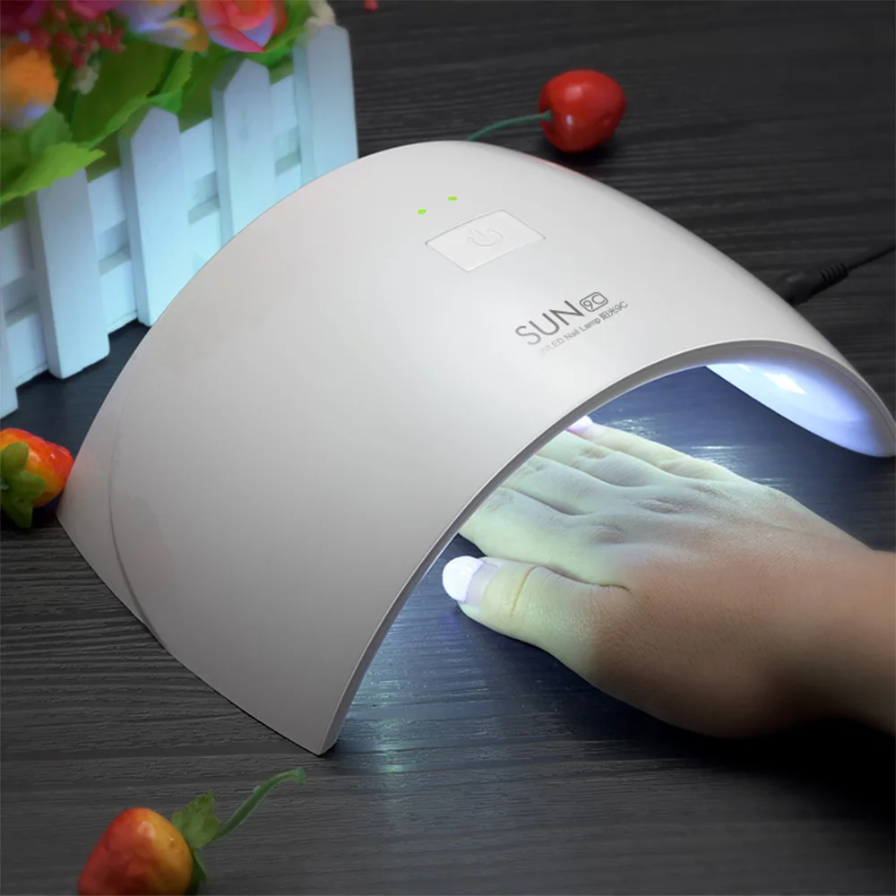 

SUN9s 24W Professional UV LED Lamp Nail Dryer Polish Machine for Curing Nail Gel Art Manicure Tool Curing Nail Fast Dryer