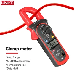 UNI-T UNI T Digital Clamp Meter DC AC Current UT202 400A 600V Clamp Multimeter Tester Ammeter