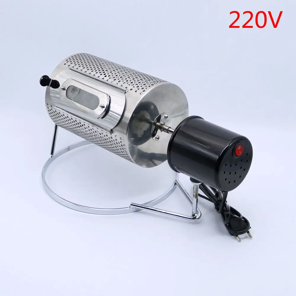 

220V Stainless Steel Coffee Bean Baking Machine Home Mini Coffee Bean Roasters