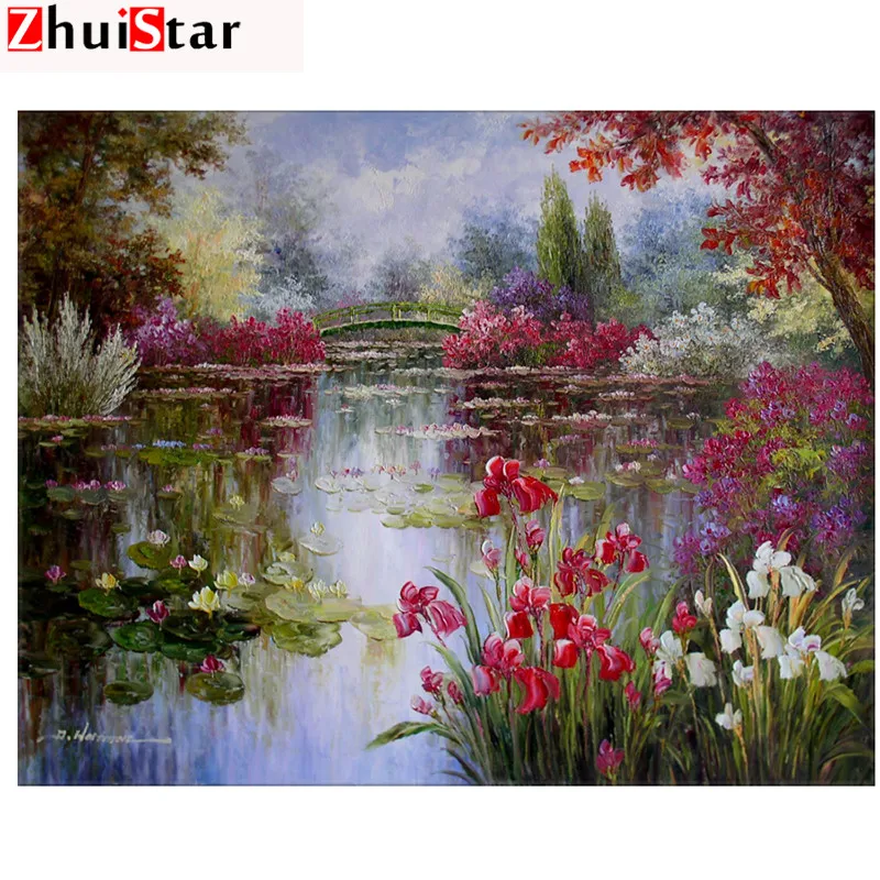 5D DIY Diamond Painting Full Display flower Narcissus Diamond Embroidery Full Square Mosaic Picture Of Rhinestone Decor XY1