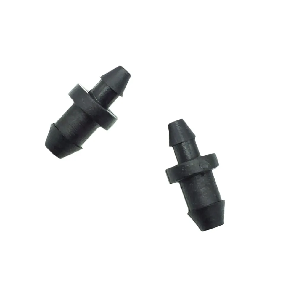 40 Pcs 1/4\' And 1/8\' Plug End Cap Lid Barbed Connector Hose Connector For Garden Drip 3/5mm & 4/7mm Hose Plastic Hose Fitting