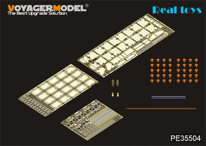 Voyager 1:35 IDF Merkava Mk.3D MBT Side Skirts (For MENG TS-001) PE35504