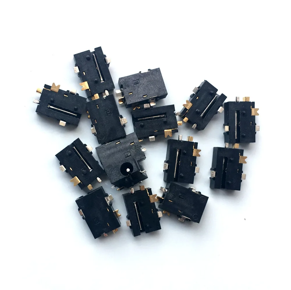 20PCS 0.7mm pin SMD SMT 2.5mm X 0.65mm DC socket 0.7mm pin for Tablets Power Charger Plug