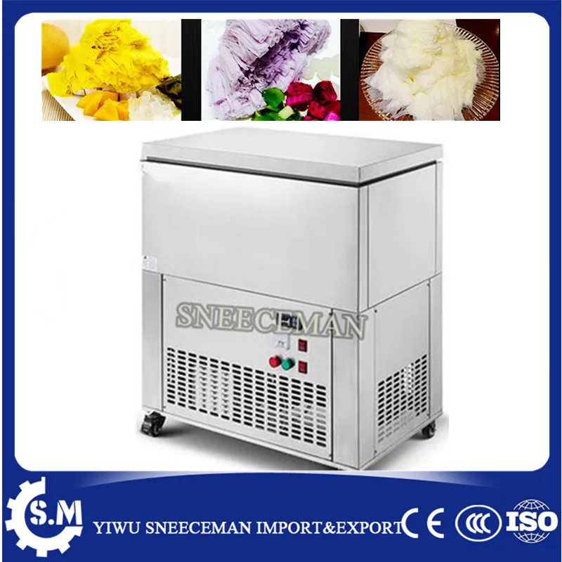 12 Blocks electric snowflake  ice shaving maker High efficiency and energy-saving snowflake ice machine