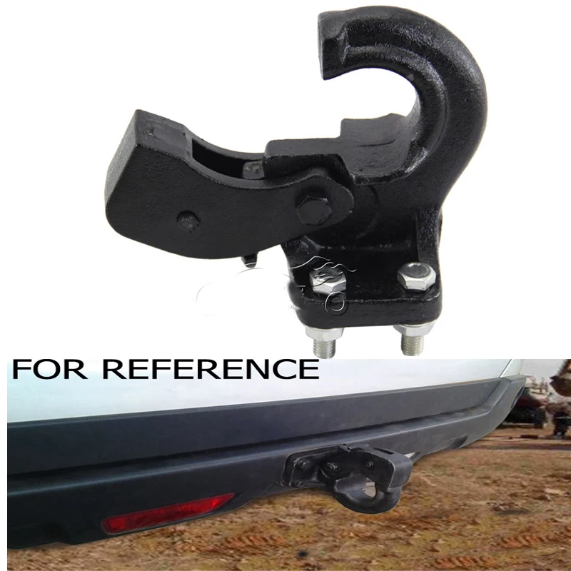 

High Stength And Quality Steel Iron Universal Tow Hook Tiger Head Hook For Most SUV Mitsubishi Off-road Car