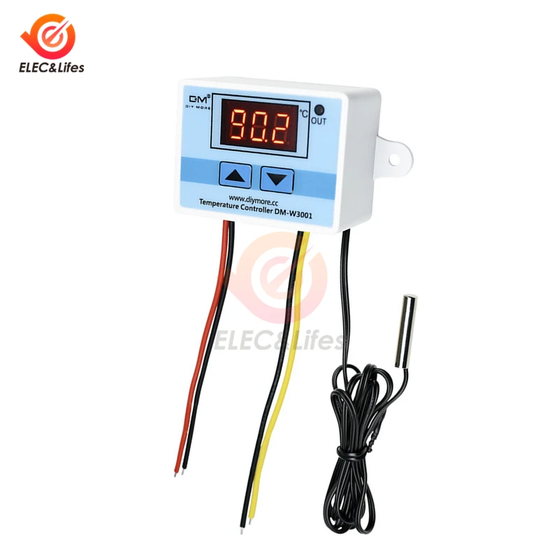 DM-W3001 W3002 W3230 Digital Temperature Controller Thermostat Freezer Temperature meter control switch W3001 Thermoregulator