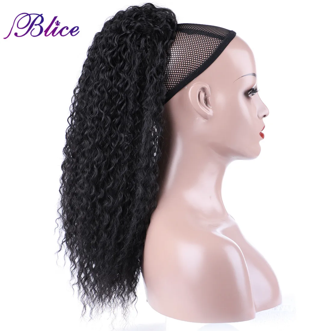 Blice Synthetic Afro Kinky Curly Hairpiece Ponytail 18\