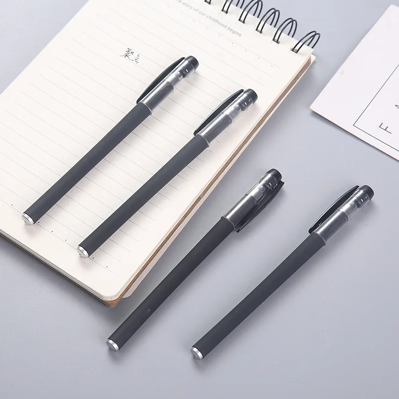 40 Pcs Stationery Examination Standing Neutral Pen GP-380.5MM Grinding Water Writing  Office Signature Pen  stationery wholesale