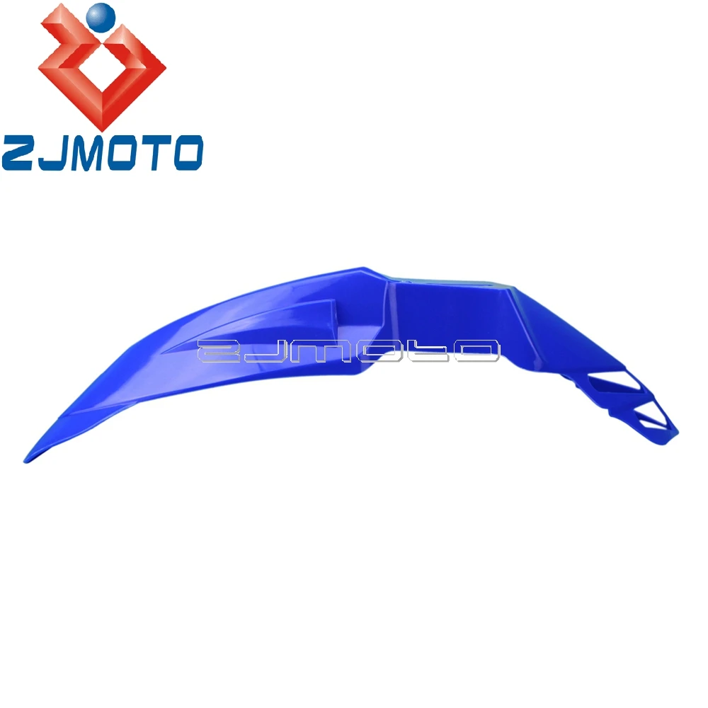 Universal Motorcycle Dirt Bike Daul Sport Blue Front Fender Motocross Front Mud Guard For Yamaha WR YZ YZF TTR 200 230 250 450