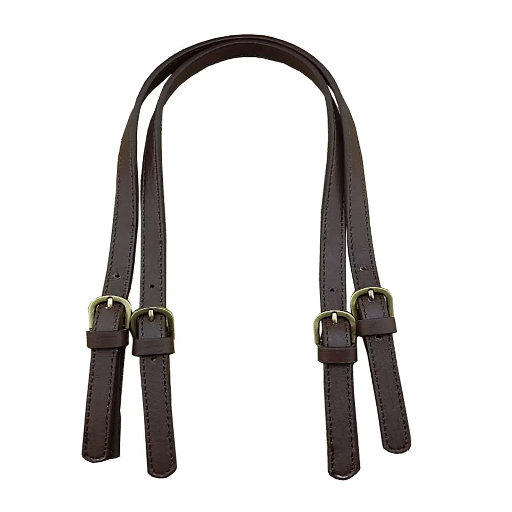 67-71CM Adjustable 1 Pair Bag Handles DIY Bag Belt Split Leather Bolsa Accessories Replacement Shoulder Bag Straps KZ0332