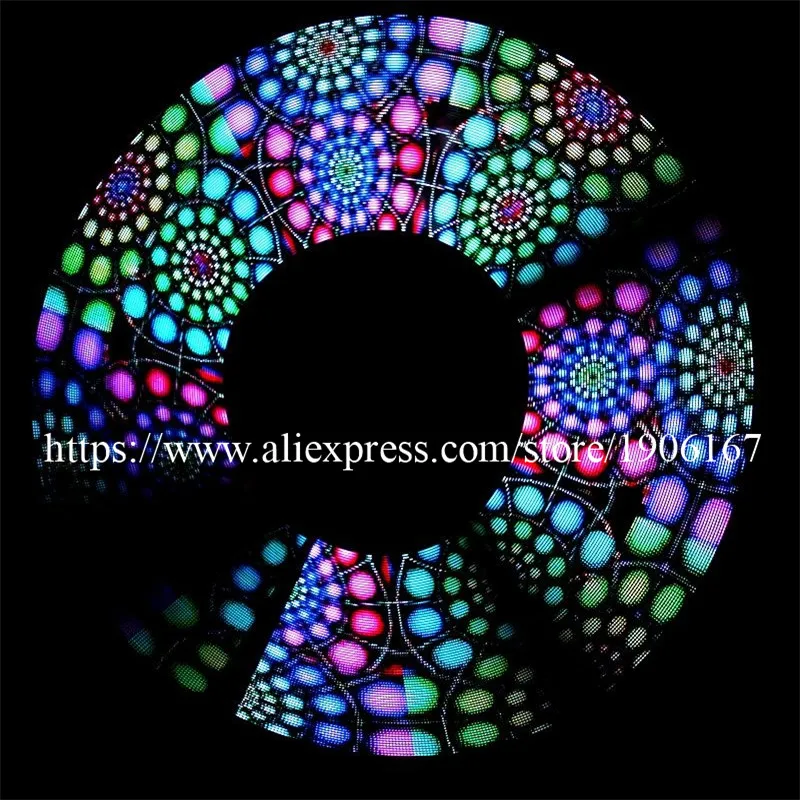 New Design Full Color 80 Pixels Led POI Magic Sticks LED Programmable Performances Nunchakus For Party Stage Show