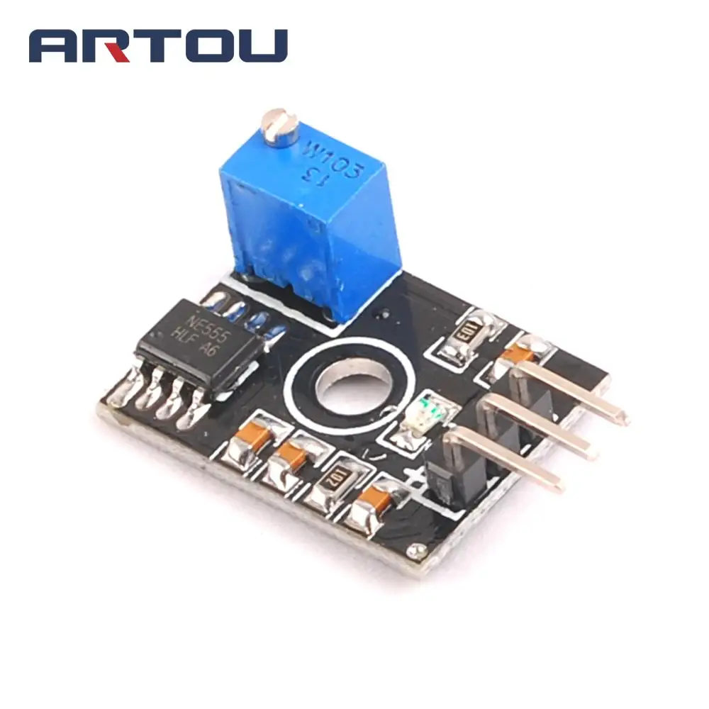 1PCS E22 NE555 Pulse Output Adjustable Module Square Wave Output Multivibrator