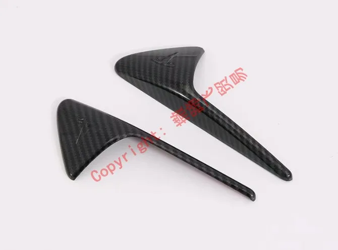 

Carbon Fiber Style Air Flow Vent Fender Trim Badge Sticker For Tesla Model 3 2017 2018 2019 Car Accessories Stickers W4
