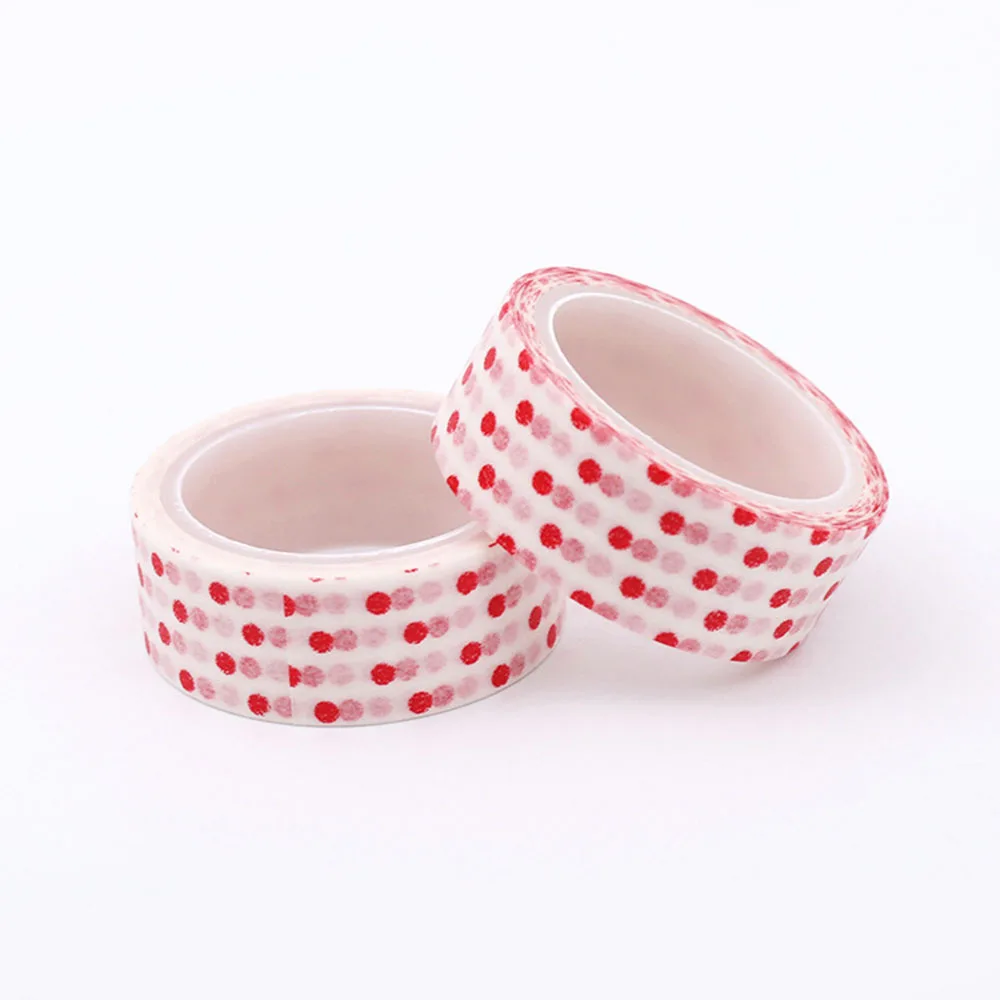 20pcs/set Basic Red Point Point Fresh and Lovely Children DIY Decorative Handbook and Paper Washi Tape for Decoration