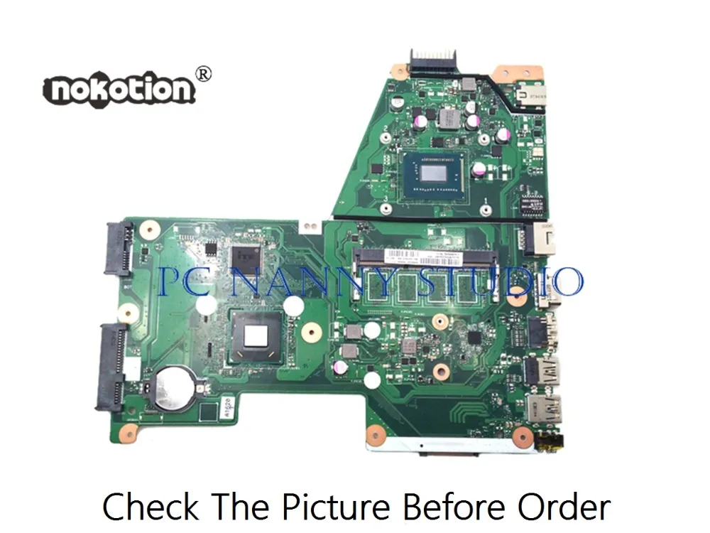 PCNANNY For ASUS X451C X451CA F451 F451C MOTHERBOARD 1007U HM70 DDR3 GMA HD 3000 notebook mainboard tested