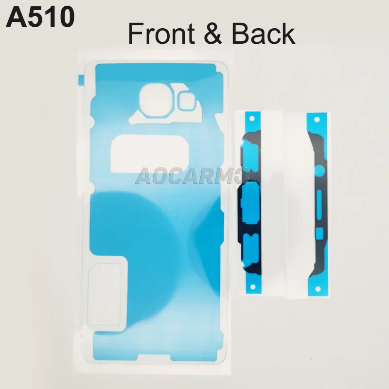 Aocarmo LCD Display Screen Back Battery Cover Waterproof Adhesive Sticker Glue Tape For Samsung Galaxy A510 A5 2016 Version