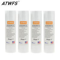 ATWFS Water Purifier Filter 5 Micron 4 x 10\