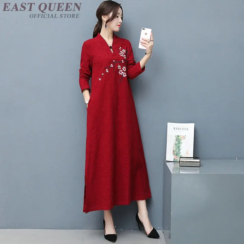 Cheongsam qipao 중국 동양 드레스 여성을 위한 중국 전통 의상, 여성 qi pao 섹시한 중국 드레스 DD1242