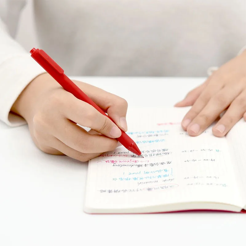 Kleurrijke studenten KACO tekenpen 10 kleuren 0,5 mm vulling ABS plastic schrijflengte 400 m van Xiaomi Youpin ecologische kettingpen