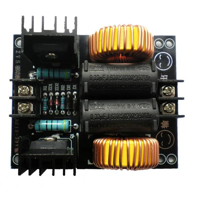 1000W 20A  ZVS Tesla coil power Low Voltage Induction Heating Board Module Flyback Driver Heater New Electric Unit Module Board