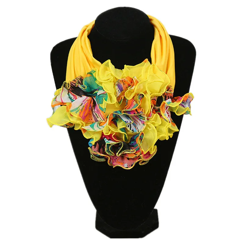 2023 novo lenço de gola floral marca de luxo cachecol feminino nova moda lenço de neckerchief anel cachecóis pescoço cachecol para senhoras inverno