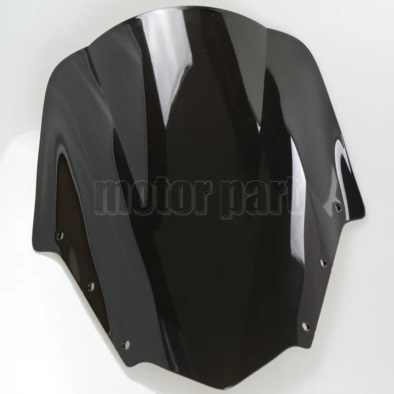 Motorcycle Windshield WindScreen For 2006-2015 Yamaha FZ1 Fazer FZ1S FZS1000S 06 07 08 09 10 11 12 13 14 15 Black