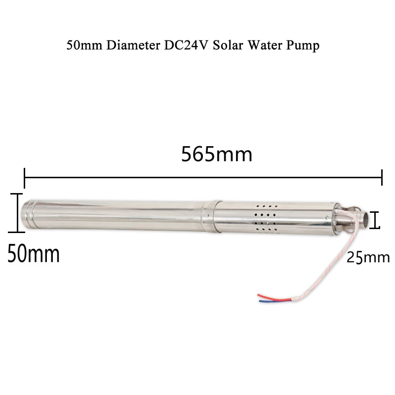 

50mm diameter 2 inch solar irrigation pump solar pump 24v deep well for well mini submersible solar pump for irrigation