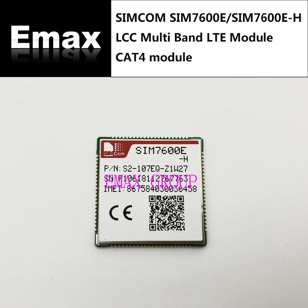 

SIMCOM SIM7600E-H LCC SMT(not SIM7600E) B38/B40/B41/B1/B3/B5/B7/B8/B20 Cat4 LTE-TDD/LTE-FDD/HSPA+ 100% New&Original