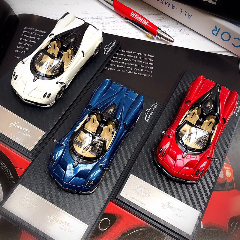 New Die-cast Metal 1/43 Pagani Wind Son Convertible Supercar Model Adult Collection Toys For Children