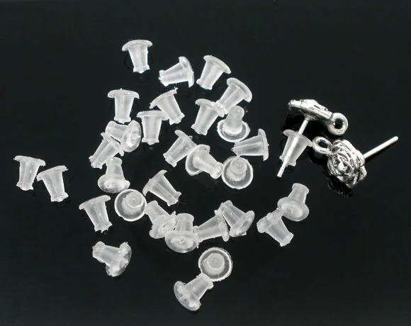 DoreenBeads-أقراط مطاطية 1000 ، 5 × 5 مللي متر (B05755) ، ييوو