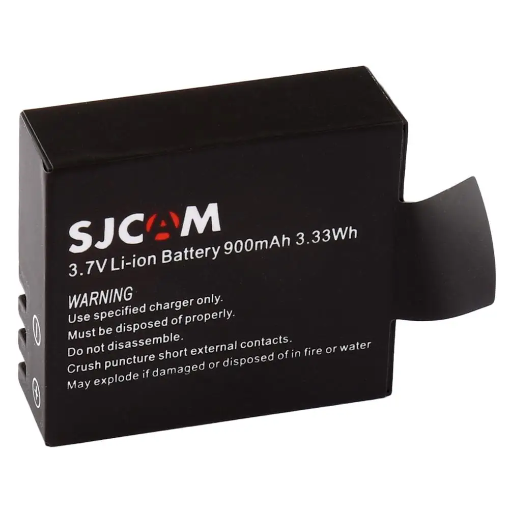 2pcs Replacement 900mAh SJCAM sj4000 battery for M10wifi / SJ4000 / SJ4000wifi / SJ5000wifi / SJ5000x Elite Sports Action Camera