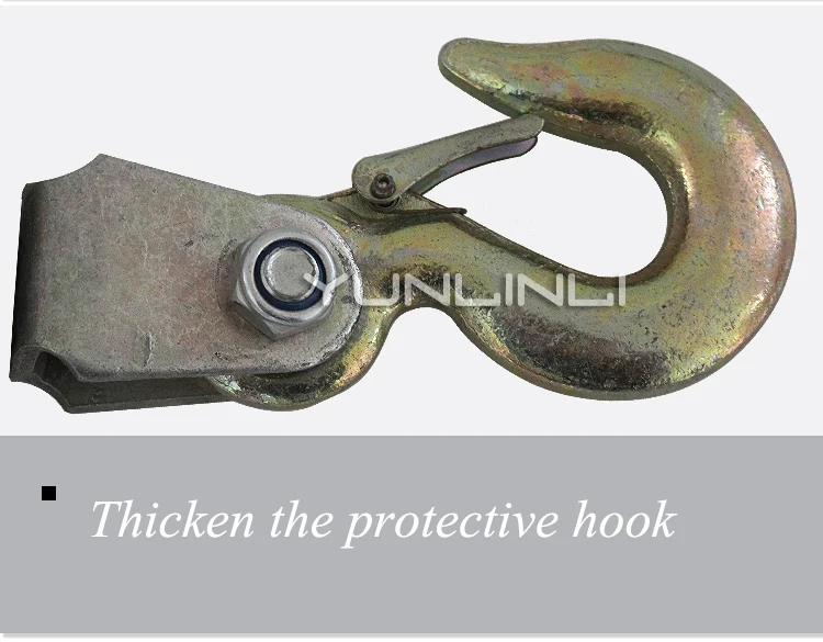4T Safe Load Universal Cable Tensioner Mlutifunction Double Hook Wire Grip Device Hook Wire Rope Tightener SWT102