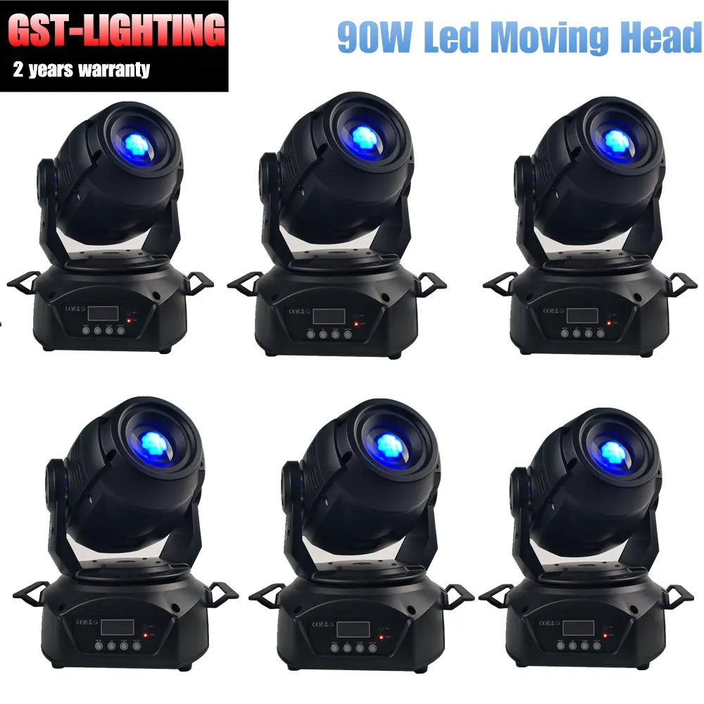 

6pcs/lot Led Moving Head Spot Light 90W DMX 14CH Gobo