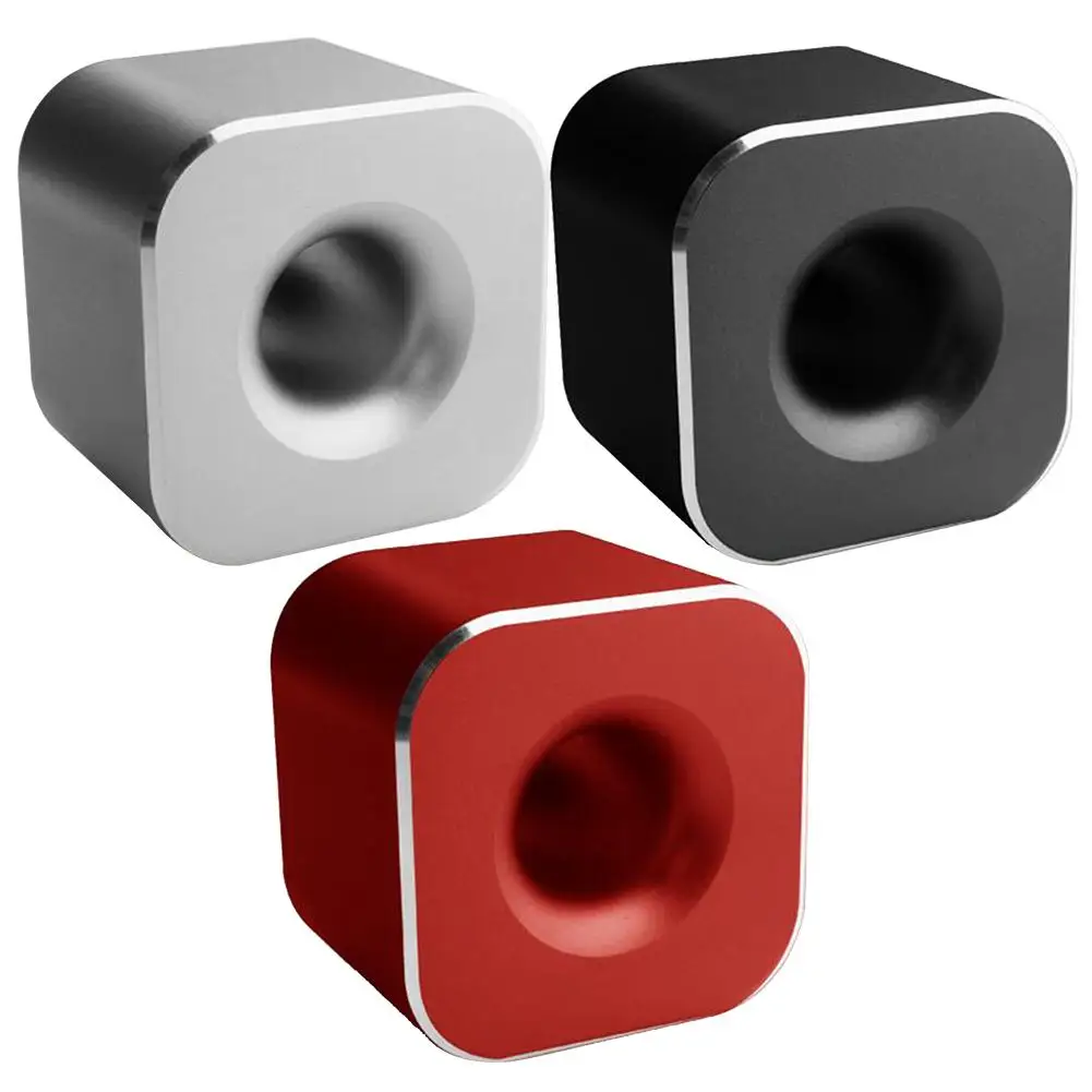 

Anti-Slip Multi-Purpose Single Pencil Stand Holder Mini Aluminium Alloy Pen Holder Base Desktop Ornament for Home Office School