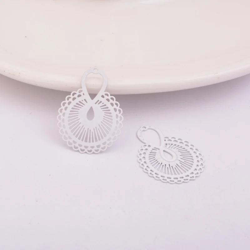 50 Stück AC9764 20*19mm Infinity-Ohrring-Anhänger, Liebes-Infinity-Charms, Verbinder, DIY-Schmuckzubehör – Detail 5